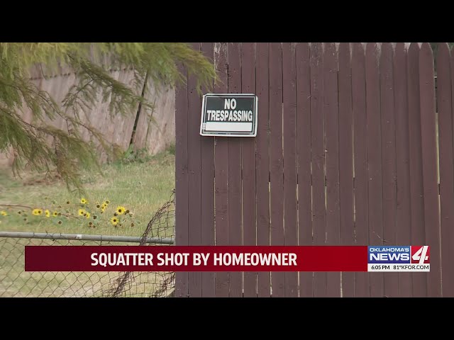 Squatter shot by homeowner