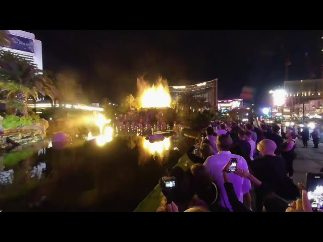 VR180 Las Vegas Experience - Mirage Volcano Show Nov 2021