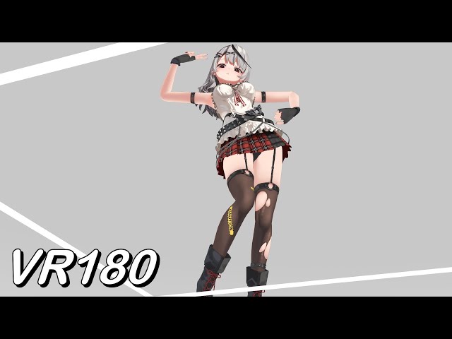 【VR180】Close VR - Bibidiba - Sakamata Chloe 2【Hololive MMD 8K】 M injected