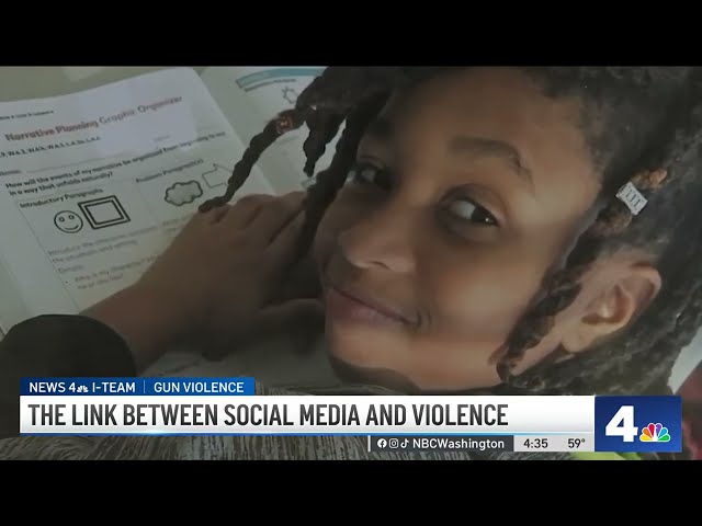 The link between social media and violence | NBC4 Washington