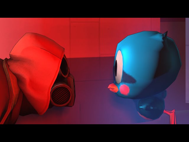 the Blu Team [sfm_test] - 14 ABVR: Angry Blu vs Redator