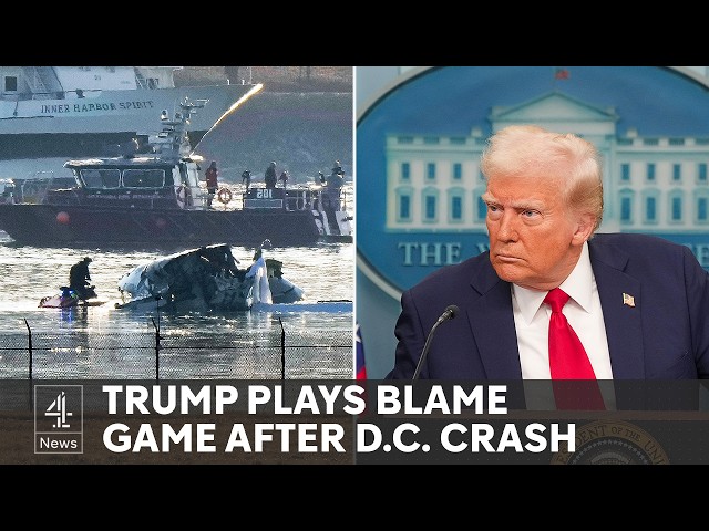 Trump says no survivors in Washington D.C. plane crash