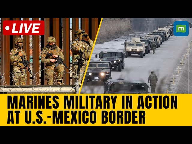 US Marines in action, massive exercise at US-Mexico border | Trump immigration crackdown | N18G