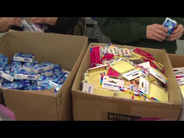 School supplies gets packed up for students and teachers in Virginia | NBC4 Washington