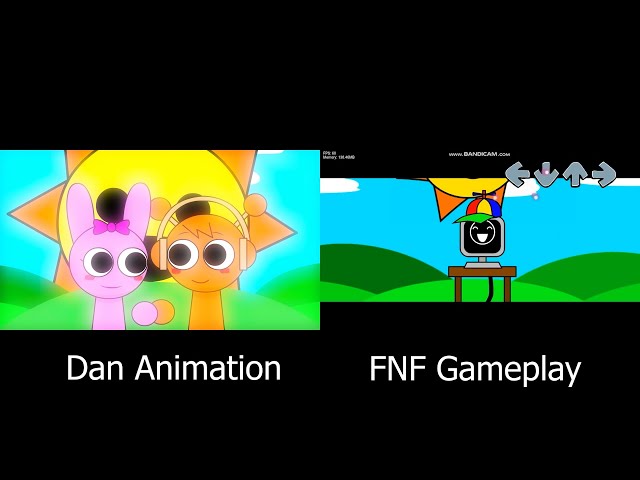 Sprunki Incredibox Part 3 | Game/Cover x FNF Animation Comparison