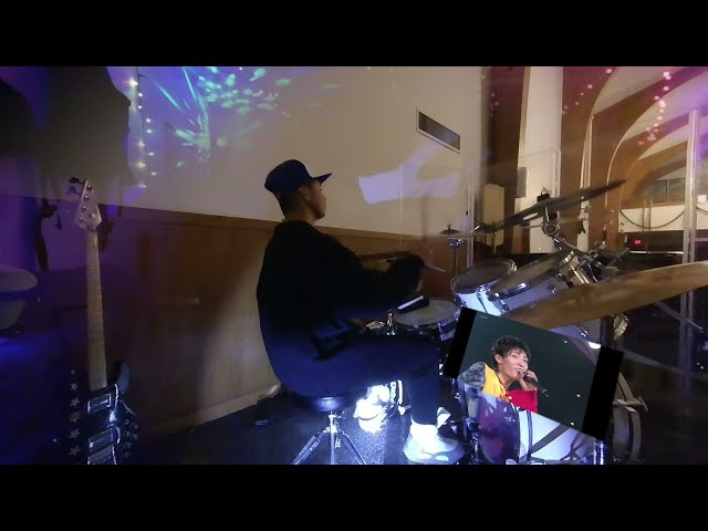 VR180 Airshom  - Two Two Drum Cover - One In A Half - (투투) 일과 이분의 일