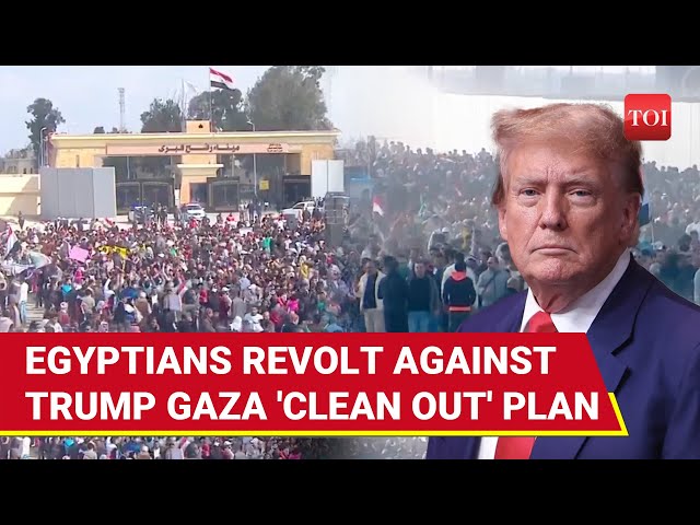 Big Muslim Revolt Against Trump; Thousands In US Ally Nation Protest Gaza 'Ethnic Cleansing' Plan