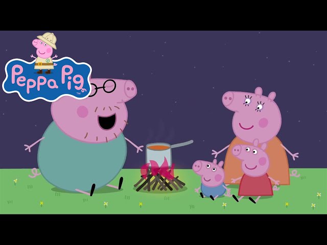 Peppa Travels to a Campsite | Travel with Peppa