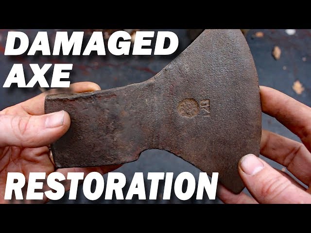 Restoring a Damaged Axe & Making a Wet Form Sheath