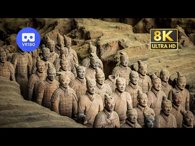 【VR180】Travel China: The Terracotta Army 兵马俑 | Emperor's Ghost Army | 8K 3D Immersive Tour