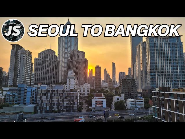 Seoul to Bangkok | Trains, Airports and a Plane