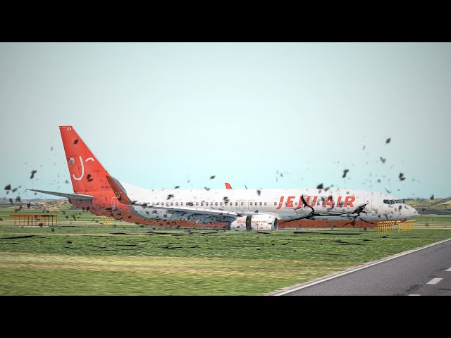 South Korea Plane Crash, Jeju Air B737, Muan Airport, Flight 2216, How the Accident Happened