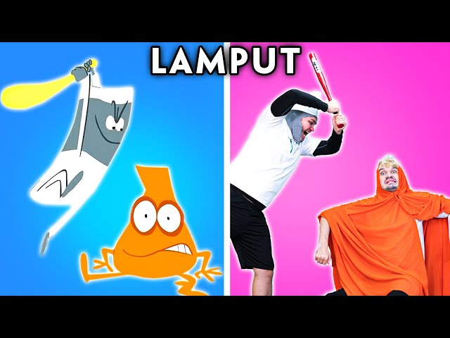 Lamput With Zero Budget! - Compilation of Lamput's Funniest Scenes | Woa Parody