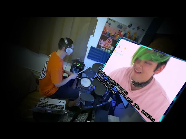 Drum Play Along to: Shawn Wasabi - OTTER POP -  Airshom Improvisation