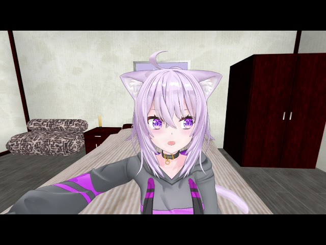 【VR180】キスドレイン(3) おかころ＋あくしお【Hololive MMD】3D VR 8K