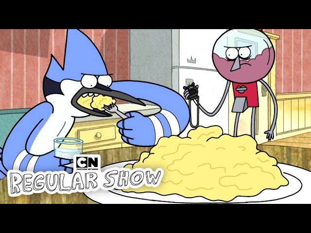 MASH-UP: Time to Eat! 🍔 🌮🍗 | Regular Show | Cartoon Network