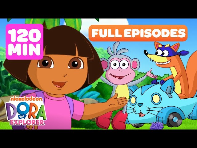 Dora FULL EPISODES Marathon! ➡️ | 5 Full Episodes - 2 Hours! | Dora the Explorer