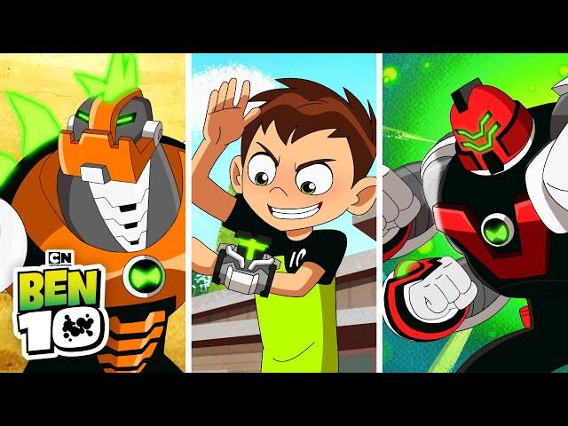 Omni-Kix Armors Compilation | Ben 10 | Cartoon Network