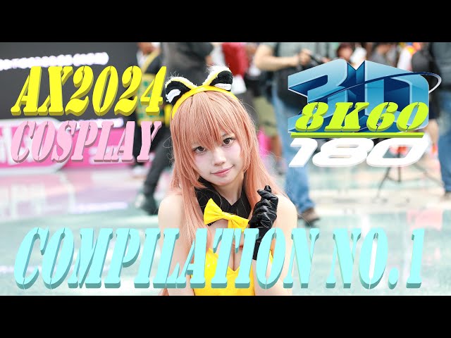 Anime Expo 2024, Cosplay, Compilation No1, Experience 3D VR180, AX2024, アニメエキスポ, コスプレNo1