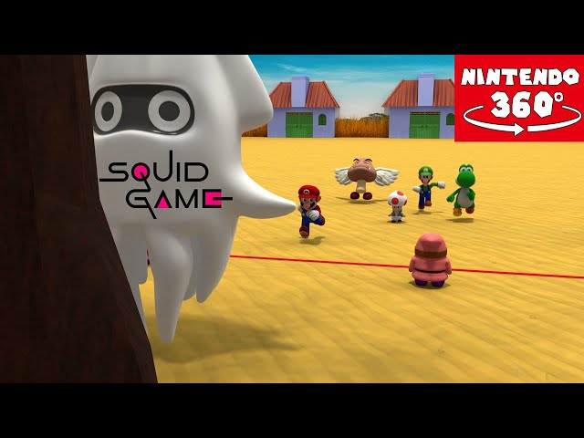 Super Mario Squid Game 360°