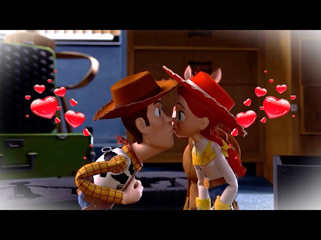 Toy Story: Woody & Jessie Can’t Stop Kissing! 😘 (Parody)