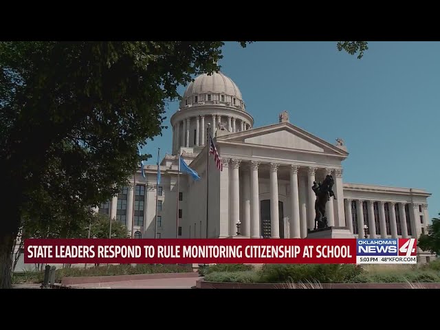 State leaders respond to rule monitoring citizenship at school