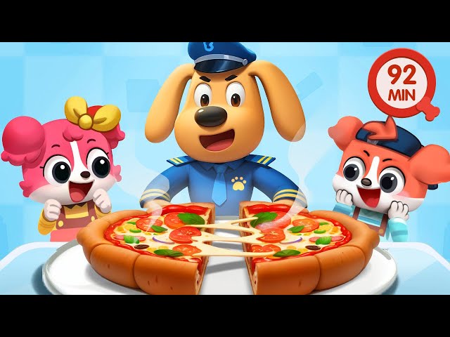 Sharing is Caring | Kids Learn How to Share | Good Habits | Police Cartoon | Sheriff Labrador