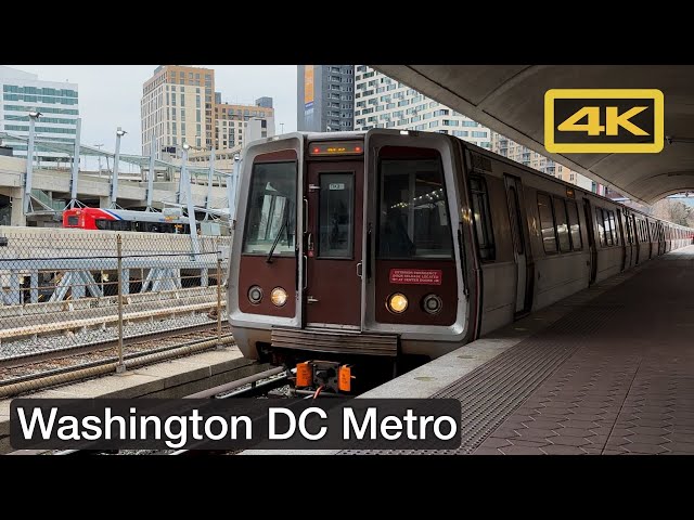 WMATA Washington DC Metro Action (Metrobus,  Metrorail, D.C. Streetcar), 4K