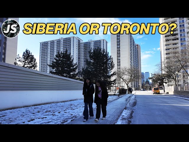 St. James Town to Bloor-Yonge Station | Downtown Toronto Walk (Jan 2025)