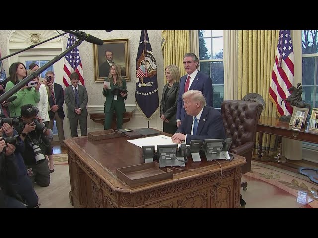 Latest News | Trump signs order imposing tariffs on Mexico, Canada, and China