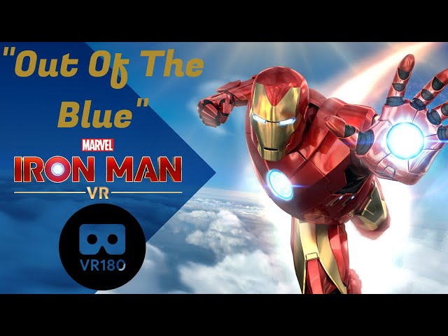 Iron Man VR # 1 "Out Of The Blue" - PSVR VR180 3D gameplay