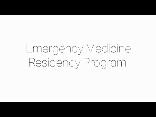 Emergency Medicine Residency Program – University of Maryland Medical Center