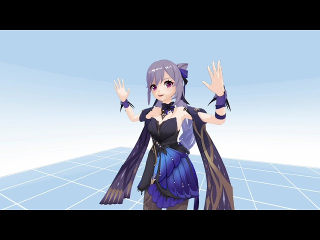 【VR180】ビビデバ by 刻晴【原神 MMD 8K】 M injected