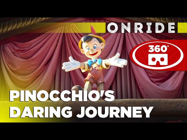 Pinocchio's Daring Journey - Onride [VR-360°] - Disneyland Paris (2020)