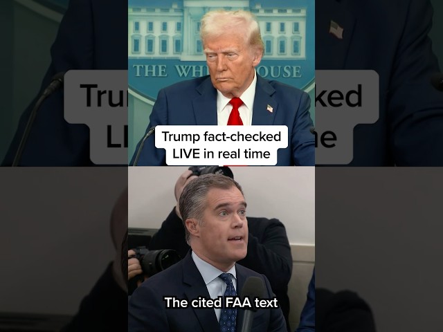 Trump fact-checked LIVE in real time