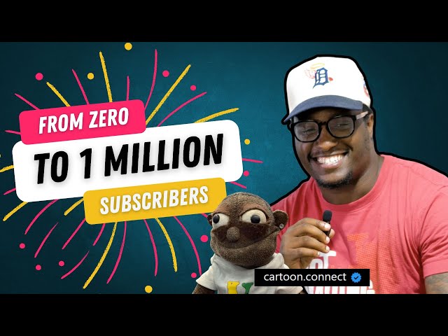 How Cartoon Connect Grew to 1 Million Subscribers While Working 9 to 5 and Overcoming Poverty