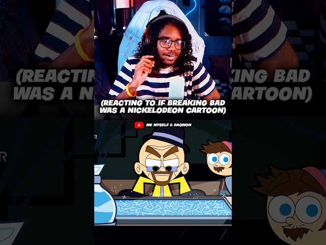 Reacting To If Breaking Bad was a Nickelodeon Cartoon #shorts #reaction #breakingbad #nickelodeon