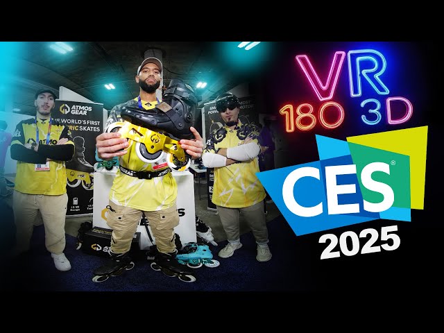 CES 2025 Las Vegas Best Finds Day 2  VR 8K 180 3D