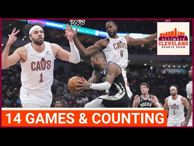 The Cleveland Cavaliers make NBA HISTORY in beatdown of the Bucks; extend win streak to 14 games