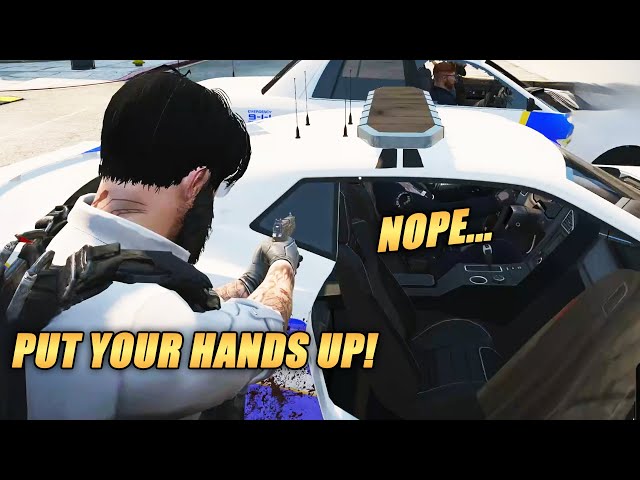 CG Starts a Massive Shootout at the Hospital After This Cop NVL | Prodigy 2.0 | GTA | CG