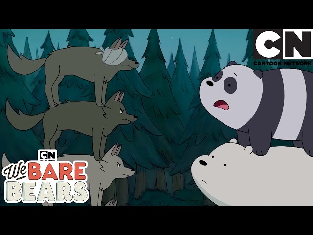 Bears VS Wolves | We Bare Bears Mega Compilation | Cartoon Network | Cartoons for Kids