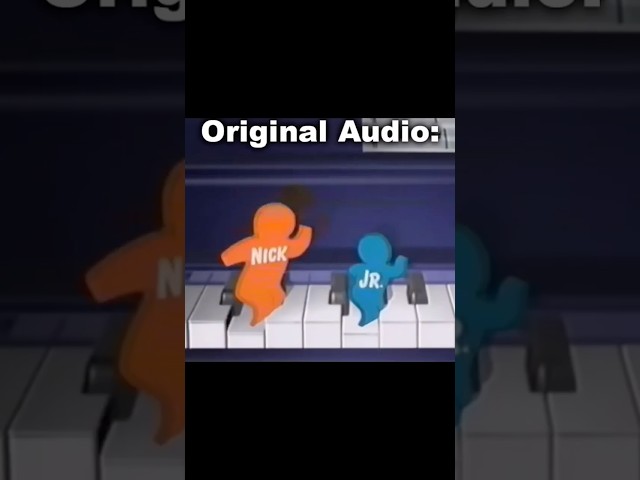 Nickelodeon Jr Piano Opening But THIS HAPPENS.. 😳👀 #piano #pianotutorial