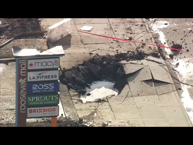 New view of destruction after Philadelphia plane crash