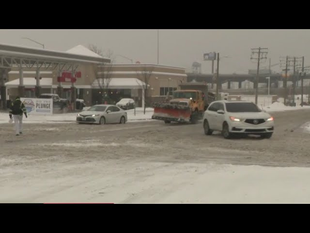 Maryland sees its first major snow storm of the season