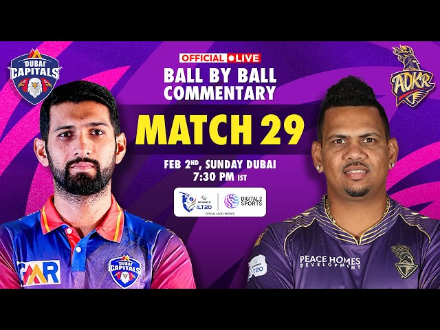 🔴LIVE  Match -28 : MI Emirates vs Sharjah Warriorz OFFICIAL Ball-by-Ball Commentary | #ILT202025