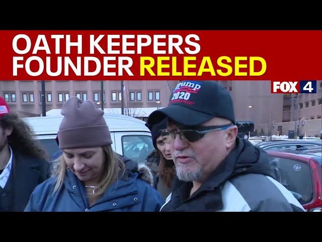 Oath Keepers founder Stewart Rhodes released from prison after presidential pardons