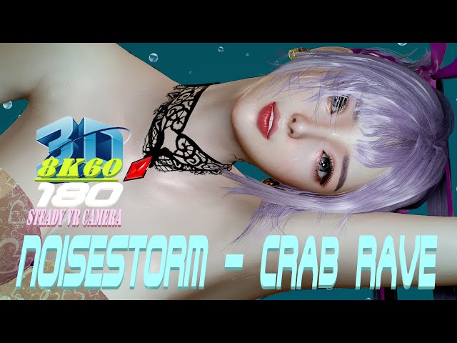 3DVR180 8K VaM Noisestorm - Crab Rave, Dance, MMD, Pokemon Mew, Whale, ポケモン ミュウ, ダンス,VR 180