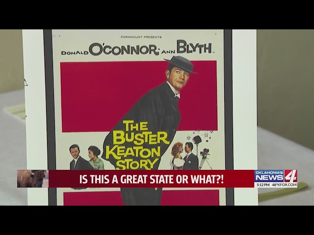 Silent film icon 'Buster' Keaton recalled his time in Perry, OK fondly