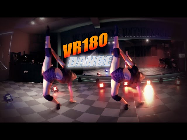 VR180 3D Dance - Experimental Contemporary Girl Solo Showcase, Dance Studio, Oriental Trap Music 4K