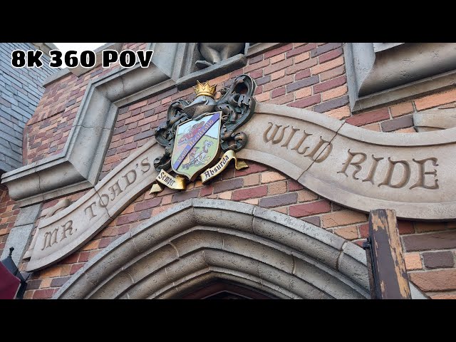 Mr. Toad's Wild Ride POV | Disneyland | 8K VR 360 Experience